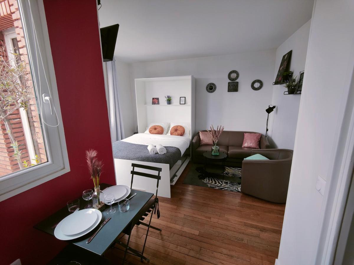 Studio Neuilly Seine - Champs Elysees - La Defense Apartment Exterior foto
