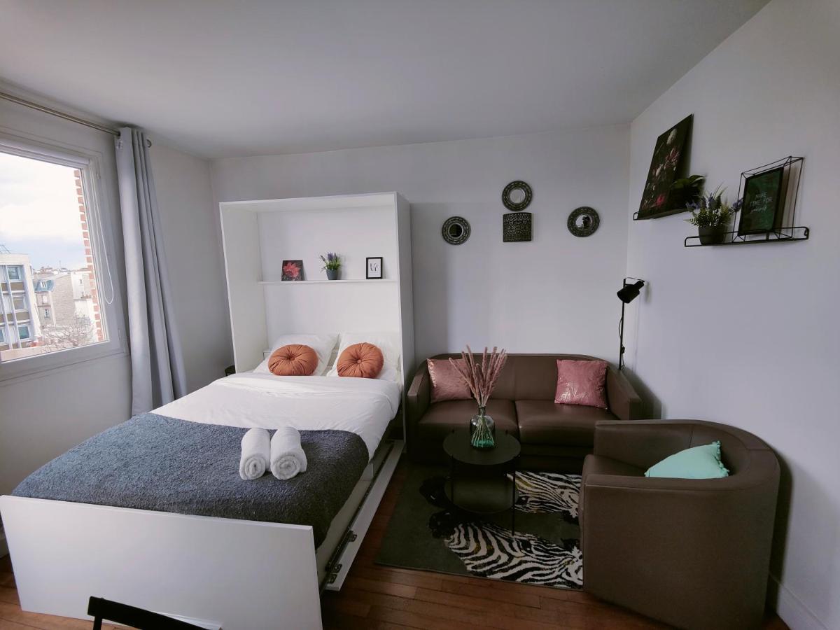 Studio Neuilly Seine - Champs Elysees - La Defense Apartment Exterior foto