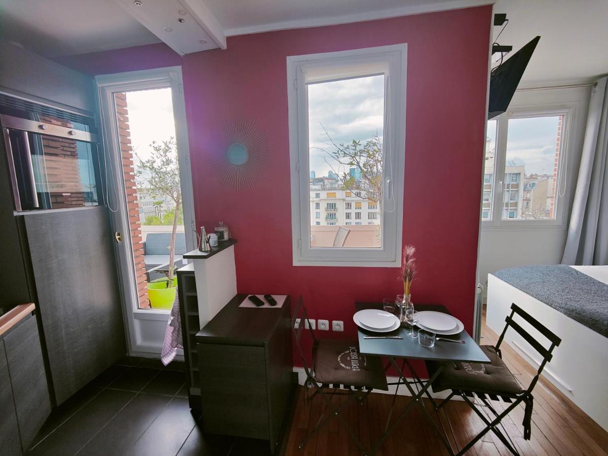 Studio Neuilly Seine - Champs Elysees - La Defense Apartment Exterior foto
