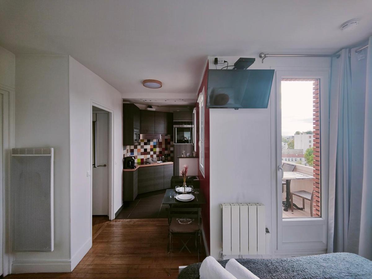 Studio Neuilly Seine - Champs Elysees - La Defense Apartment Exterior foto